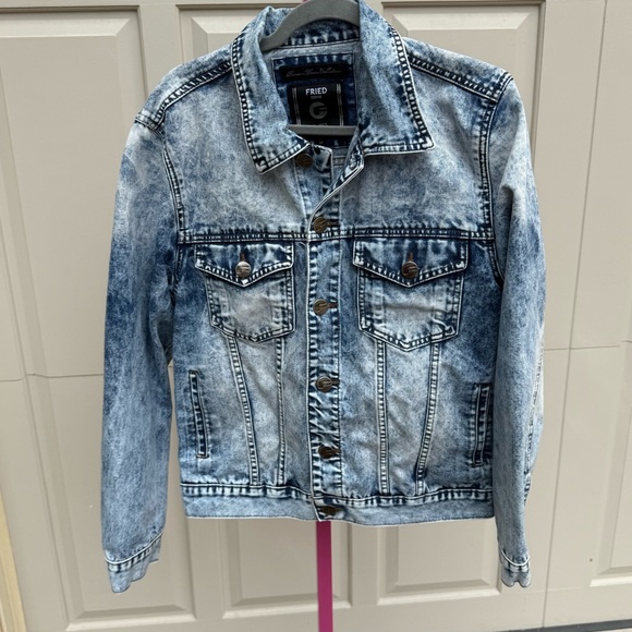 Fried Denim NYC Acid Wash Jean Jacket – Size M - Picture 1 of 8